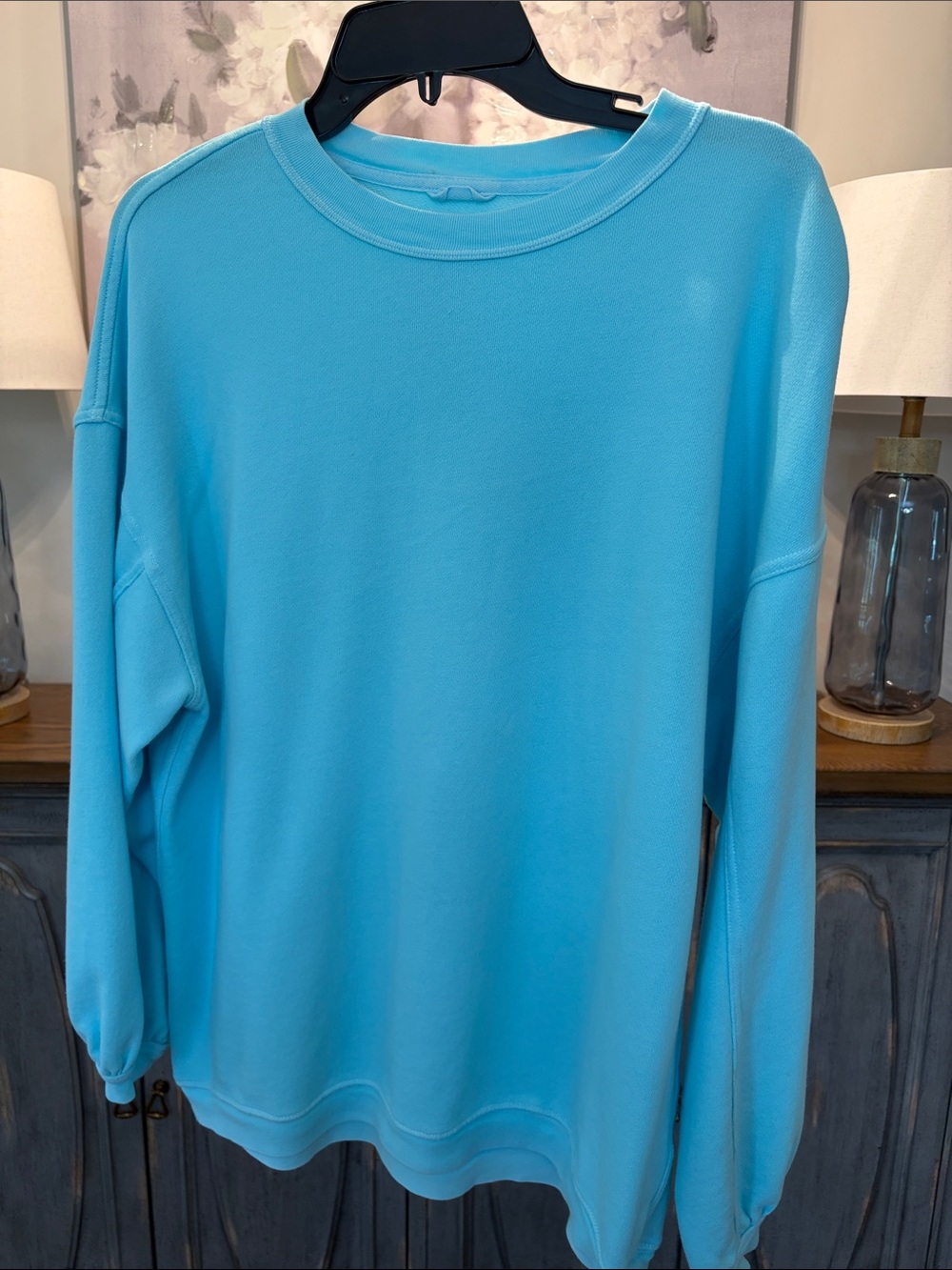 Aerie Sky Blue Crewneck Sweatshirt